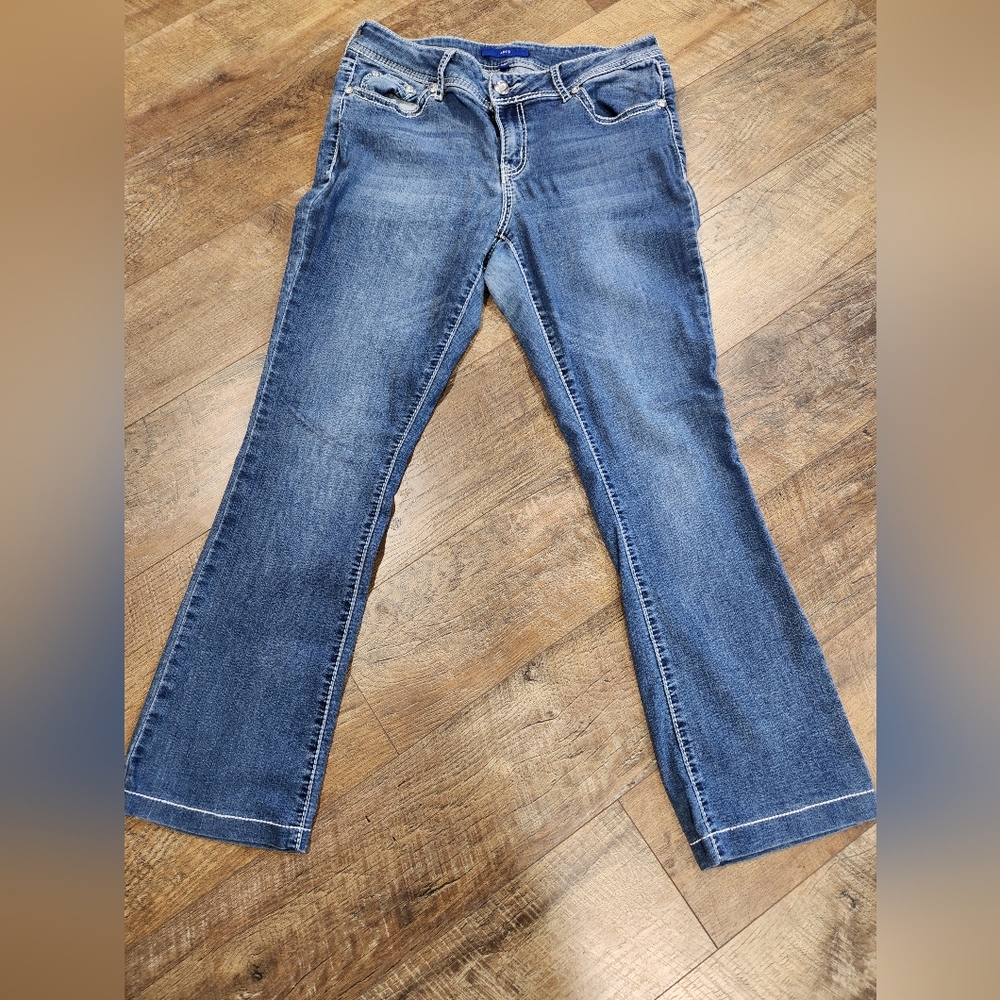 Apt. 9 Dark Blue Flare Jeans